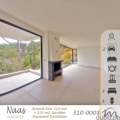 Bikfaya - Naas | Signature 210m² + Terrace/Garden | Payment Facilities