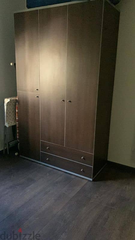 single bed +mattress + sofa bed + drawers + cabinet 4