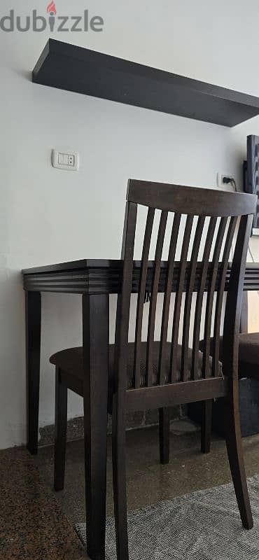 dining table & 4 chairs 2