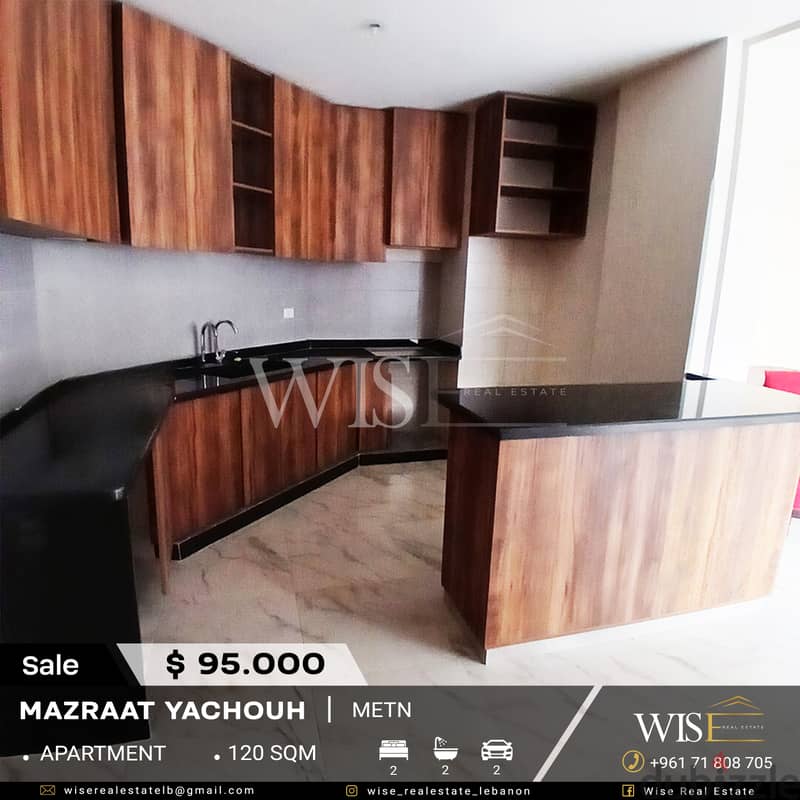  120 SQM Renovated apartment for SALE in Mazraat yachouh! 0