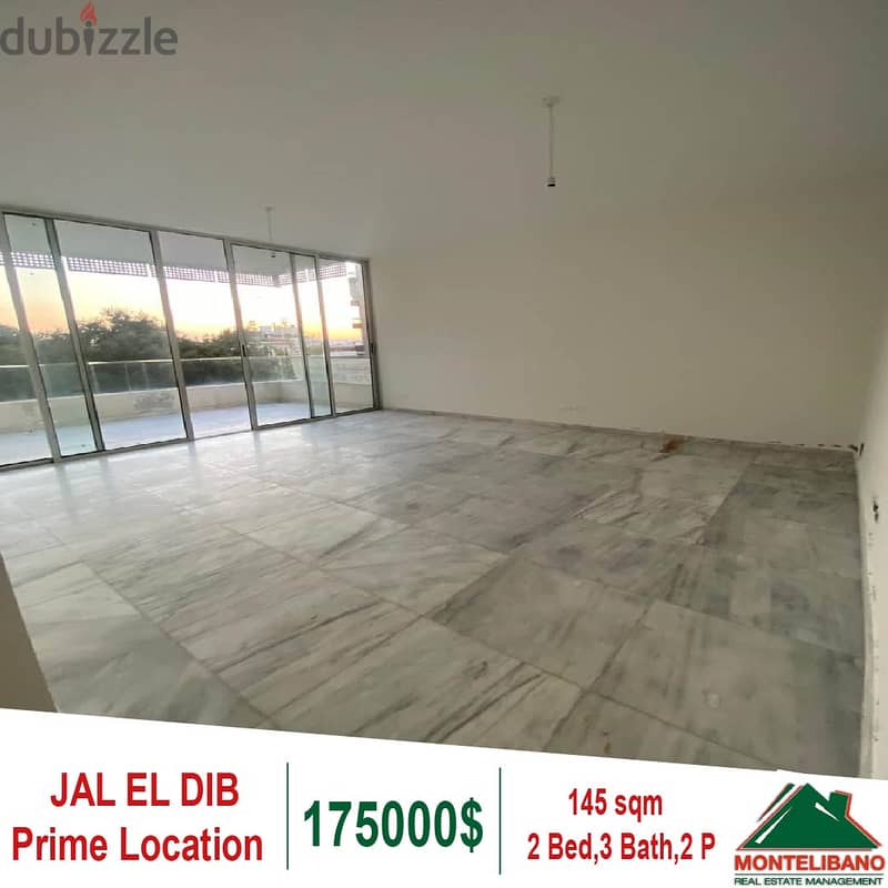 Open View Apartment for sale in Jal El Dib 0