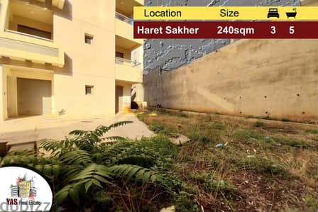 Haret Sakher 240m2 | 120m2 Terrace/Garden | Brand New | Luxury | IV |