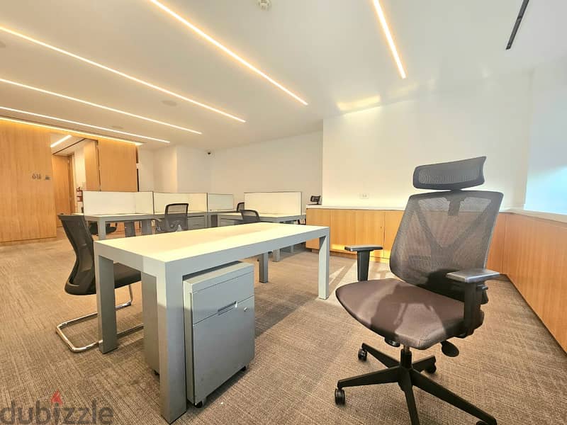 AH-HKL-293 Brand New Furnished Office in a Prime Location | Achrafieh 0