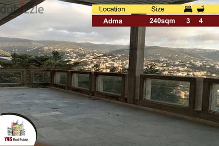 Adma 240m2 | Breathtaking View | Prime Location | Dead End Street |PA