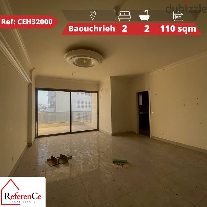 Apartment for sale in Baouchryeh. شقة للبيع في البوشرية 0