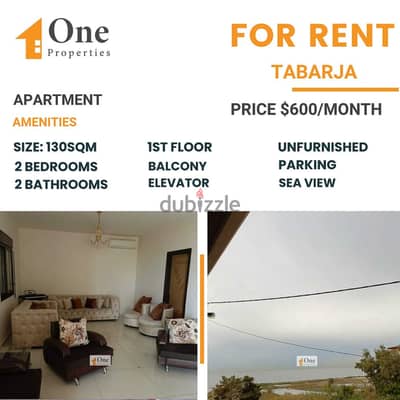 APARTMENT FOR RENT IN TABARJA