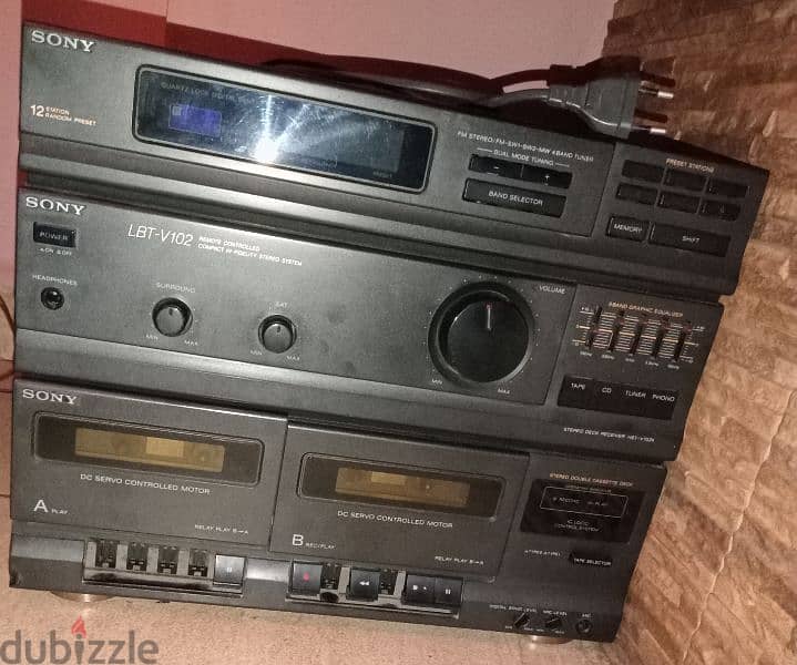 stereo double cassette 0