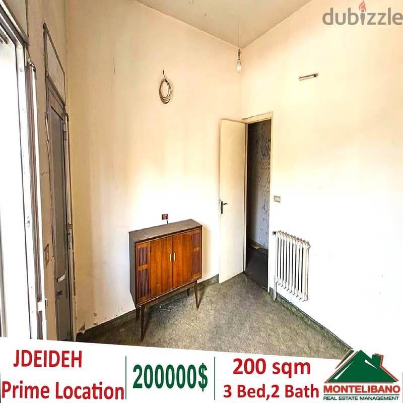 Prime Location 200 sqm Apartment for sale in Jdeideh 0