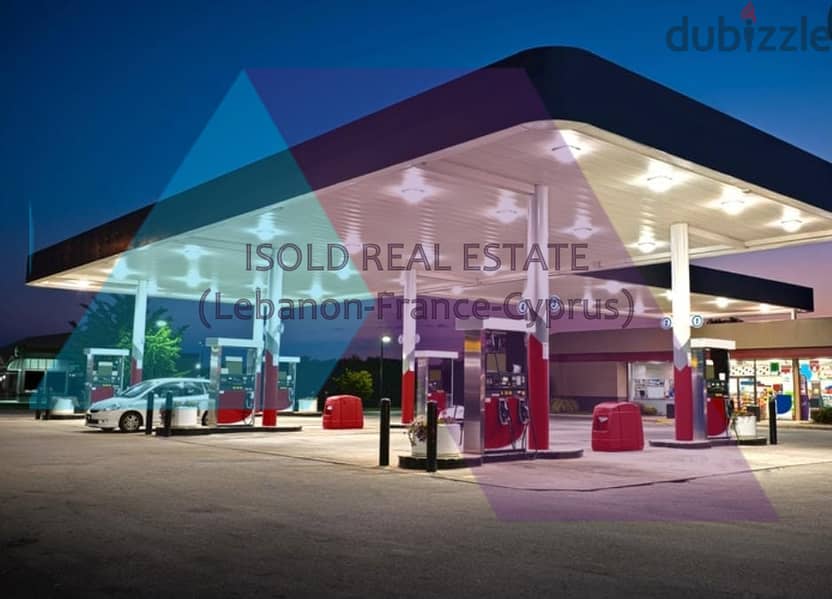 A 700 m2 Gas Station for Sale  in Aoukar - محطة بنزين للبيع 0