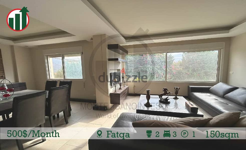 Fully Furnished Apartment for Rent in Fatqa!! 0