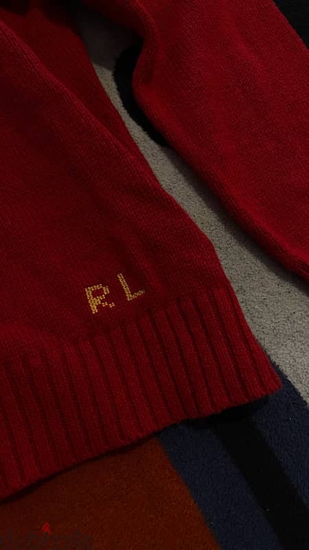 Ralph Lauren Polo Red Bear Sweater (Usual Price 625$) 3