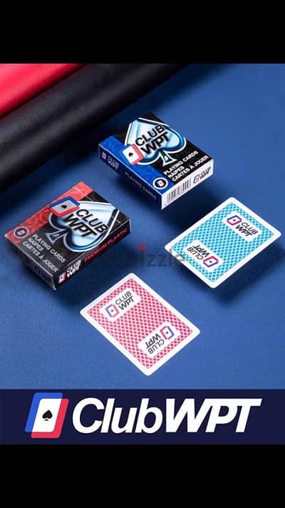 WPT POKER CLUB CARDS