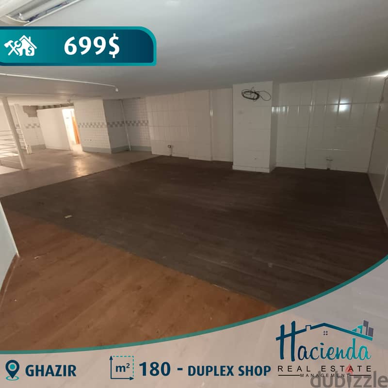 Duplex Shop For Rent In Ghazir Main Road 0