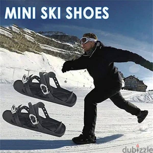 mini ski skate/snow shoes 2