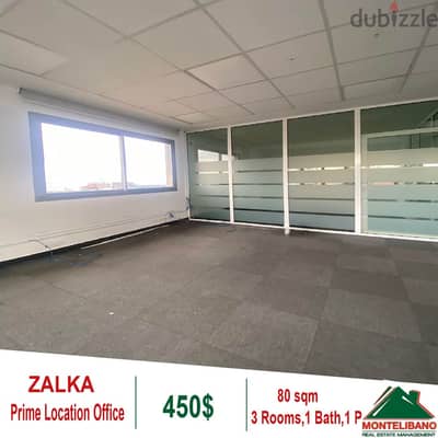 Prime Location Office for rent located in Zalka