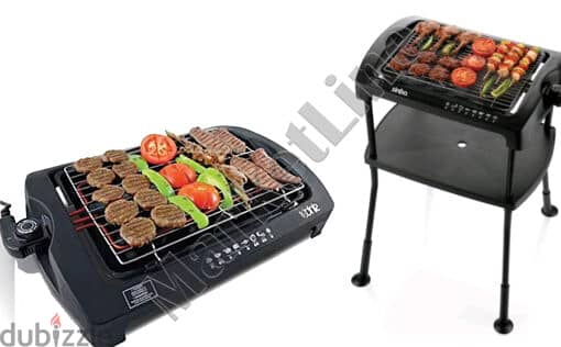 Electric BBQ Grill – Perfect for Indoor & Outdoor Use شواية باربكيو كه 0