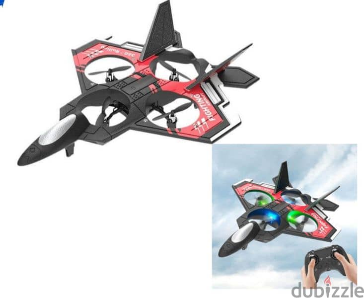 RC Foam Aircraft F22 Airplane 2.4G 6CH Stunt Fighter 4 Motors 0