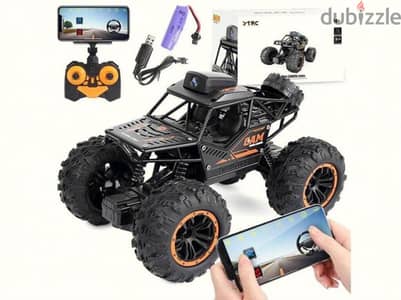 Jeep full remote control car with camera video shooting