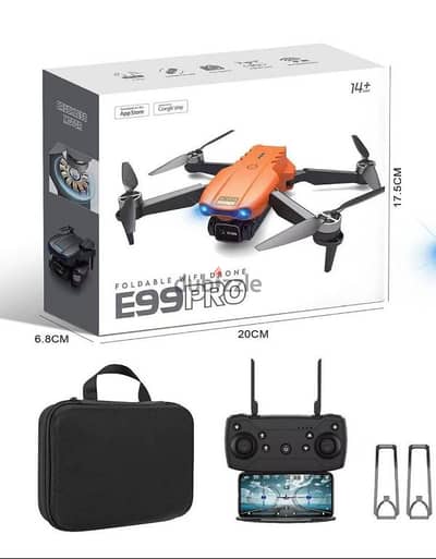 FOLDABLE WIFI E99PRO full remote control drone with remote control