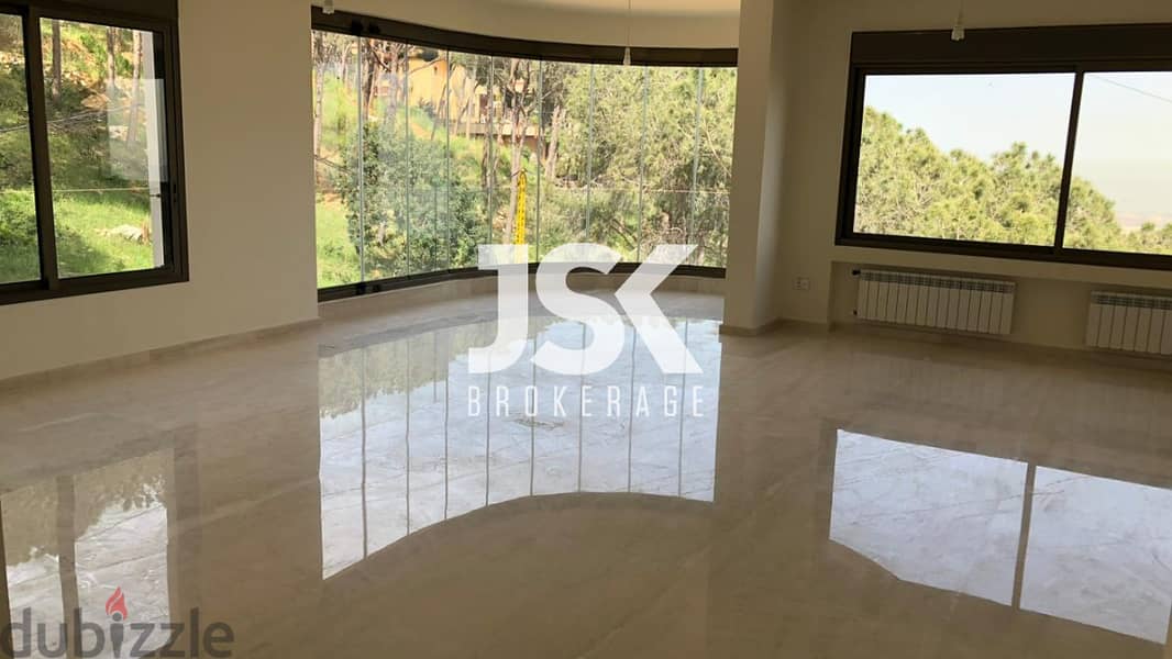 L03509-Apartment With Unobstructed View For Rent in Ain Saade 0