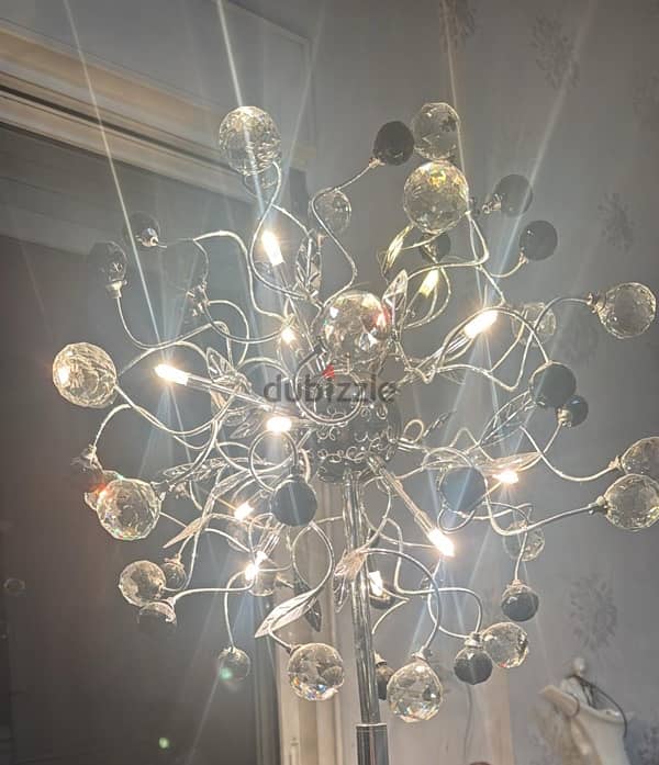 crystal lampadaire 0