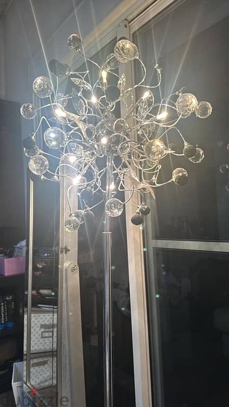 crystal lampadaire 1