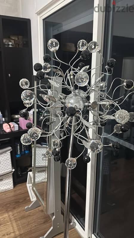 crystal lampadaire 2