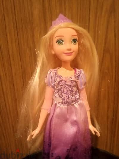 Princess RAPUNZEL Disney TANGLED Hasbro Great doll +Crown+Shoes=20$