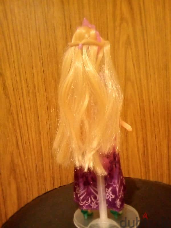 Princess RAPUNZEL Disney TANGLED Hasbro Great doll +Crown+Shoes=18$ 2