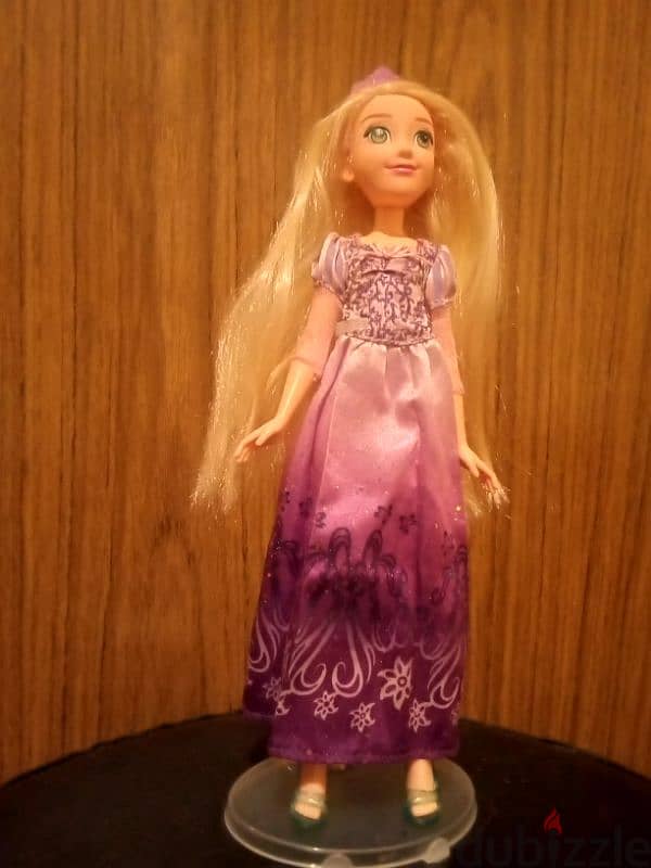 Princess RAPUNZEL Disney TANGLED Hasbro Great doll +Crown+Shoes=18$ 5