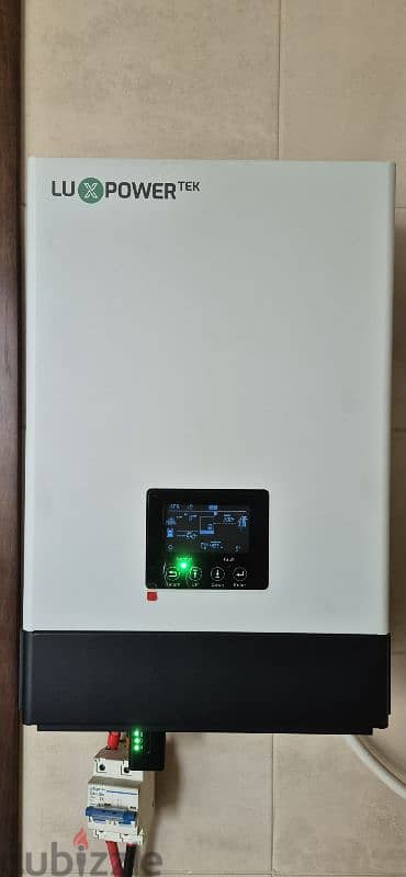 Complete Solar Power System - Inverter + Lithium Battery - Like New! 1