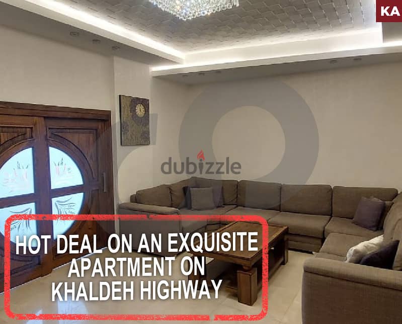 highly decorated-Hot deal -Khaldeh Highway/خلده  REF#KA115308 0