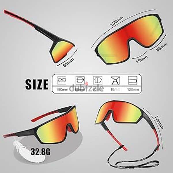 zahabo polarized sports sunglasses 2