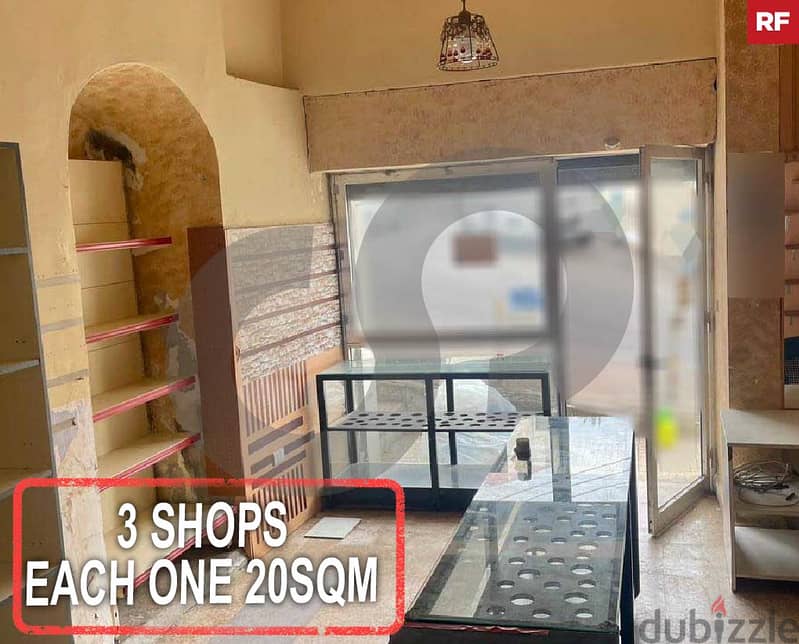 3 shops, jbeil, amchit/عمشيت  REF#RF115315 0