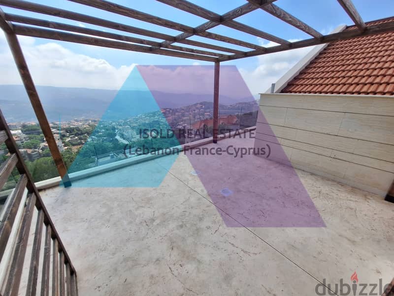 Furnished 200 m2 Duplex Apartment + View for sale in Daher El Souwwan 0