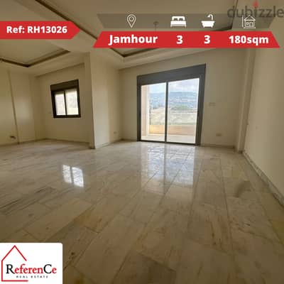 Decorated apartment in Jamhour شقة للبيع في الجمهور