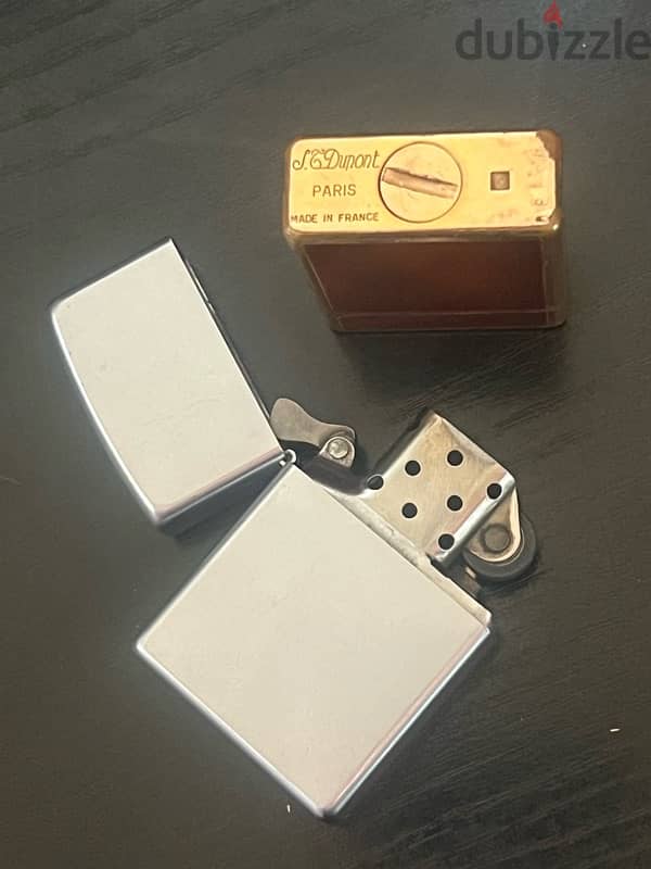 S. T dupont & Zippo original antique lighter  قداحة دوبون 1