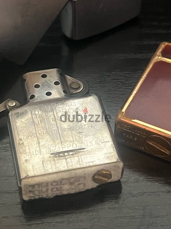 S. T dupont & Zippo original antique lighter  قداحة دوبون 3