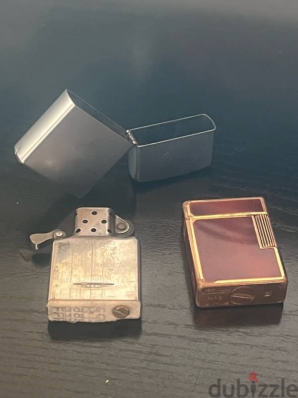 S. T dupont & Zippo original antique lighter  قداحة دوبون 4