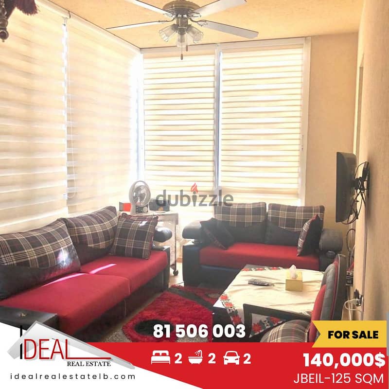 Apartment for sale in jbeil 125 SQM REF#JH17404 0