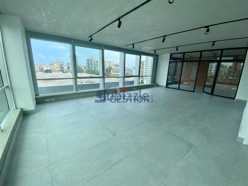 New Office For Rent In Dekwaneh | مكتب جديد للأيجار في الديكوانة 0