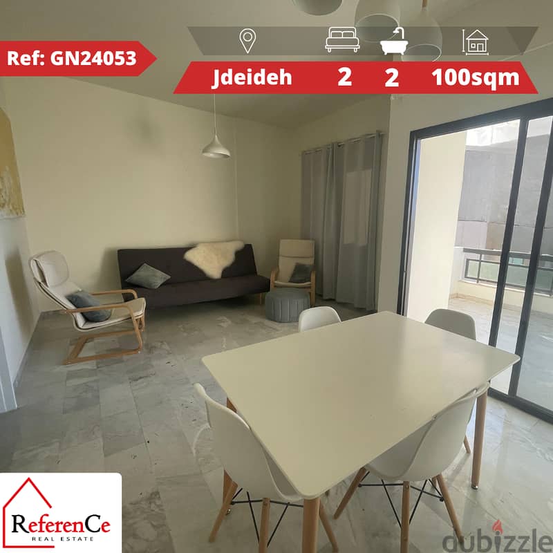 Renovated apartment for sale in Jdaide شقة مجددة للبيع في الجديدة 0