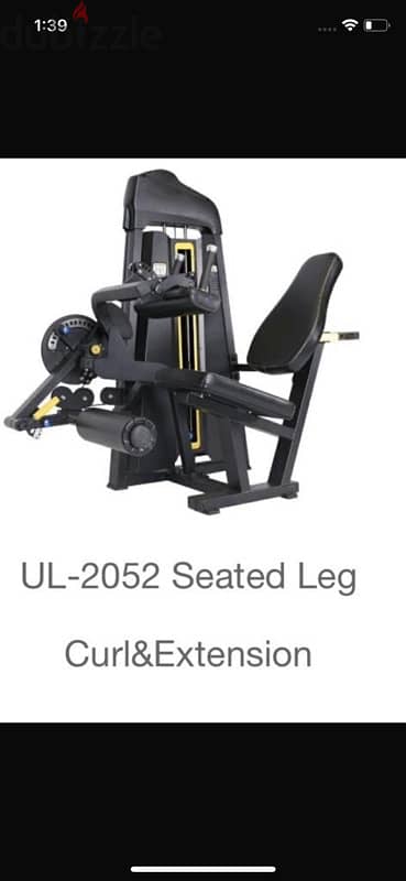 dual machine(leg extension/curl)