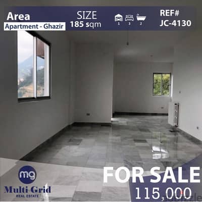 JC-4130 / Apartment for Sale in Ghazir, شقة للبيع في غزير