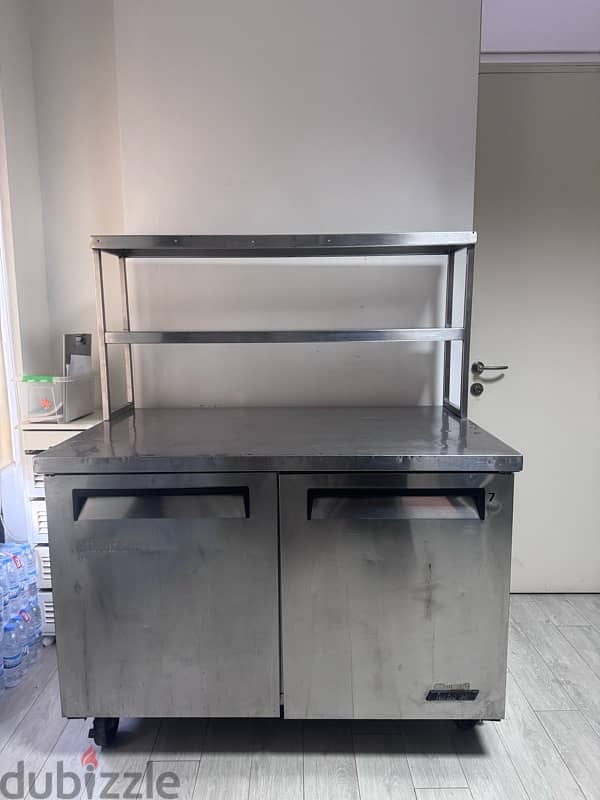 stainless worktop refrigerator / worktop fridge 1