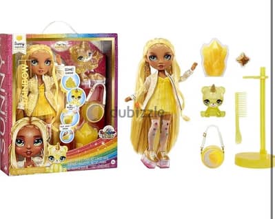 RAINBOW HIGH Fashion Doll with Slime & Pet - Sunny (Yellow)