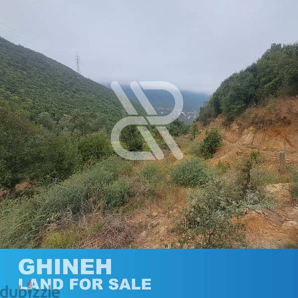 Land for sale at Ghineh - أرض للبيع في الغينة 1