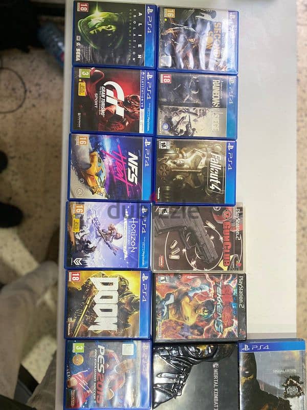 ps4 games very good condition buy or trade 1