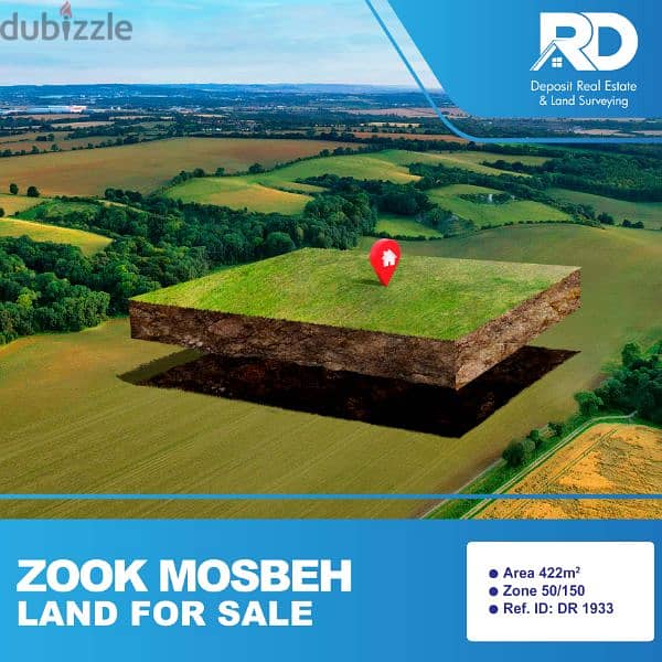 Land for sale at Zouk Mosbeh  - أرض للبيع في ذوق مصبح 0