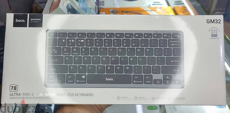 ULTRA-THIN & DUAL-MODE wireless keyboard 0